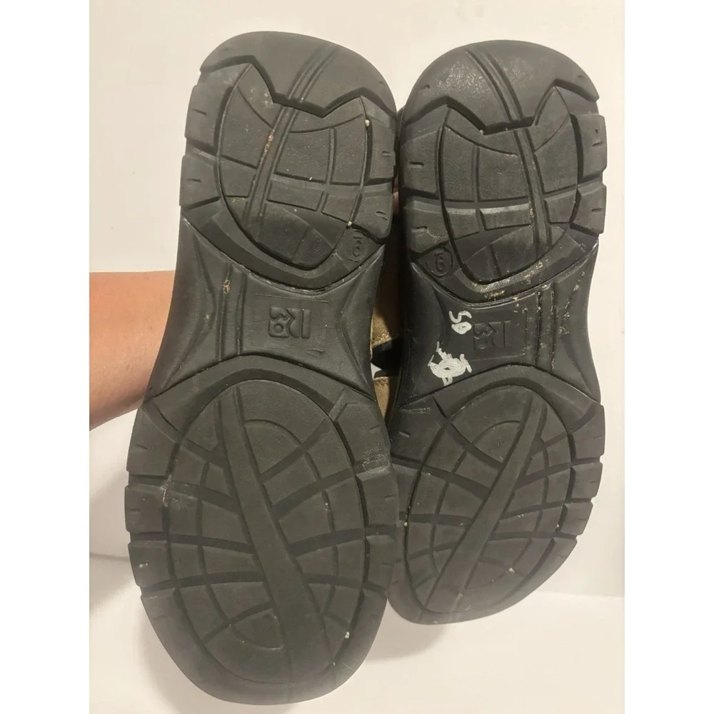 Fisherman Sandals Outdoor Shoes Mens 9 Sport Trail Water Brown Leather‎ Hiking